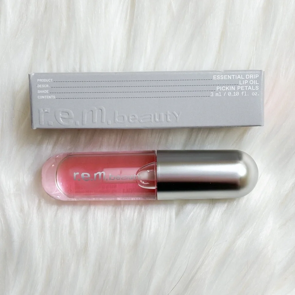 R.E.M. Beauty Essential Drip Lip Oil “Pickin’ Petals” Mini